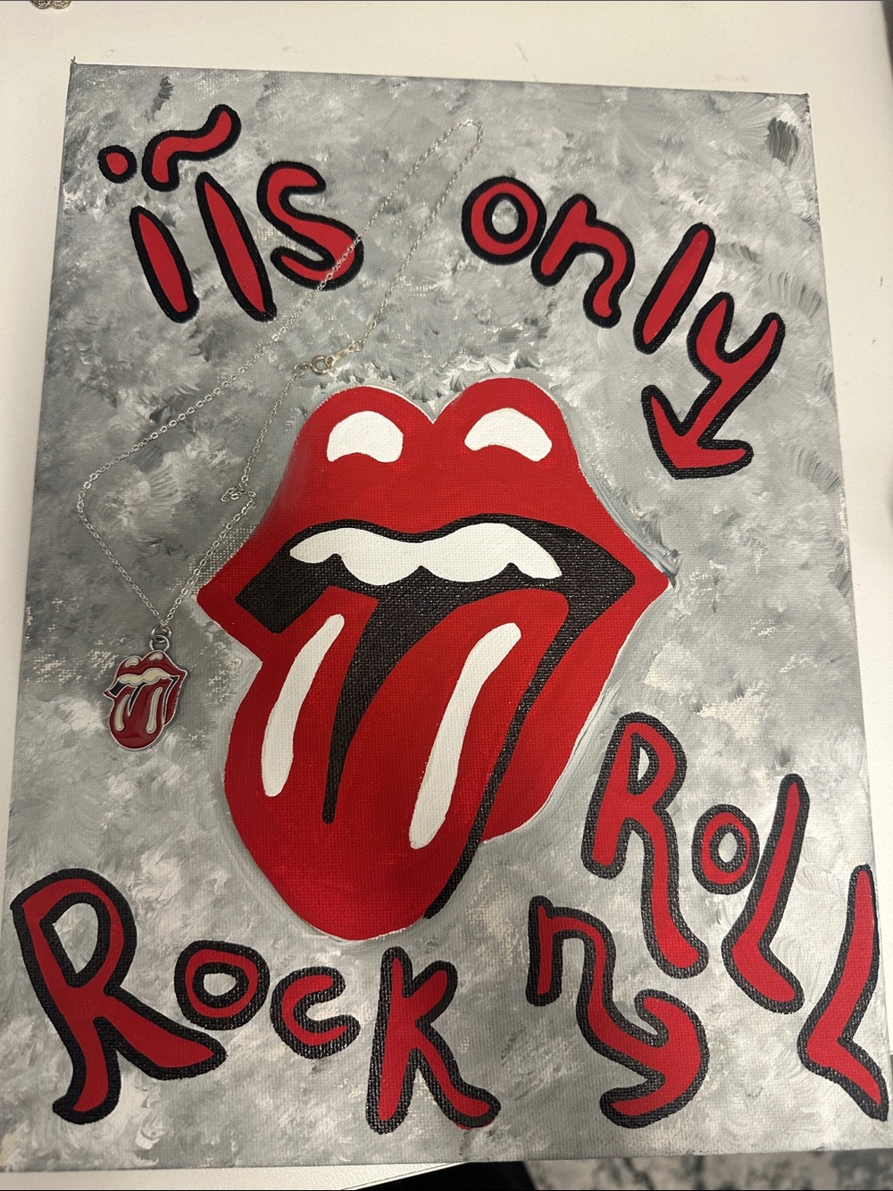 Rolling Stones Pendant Necklace